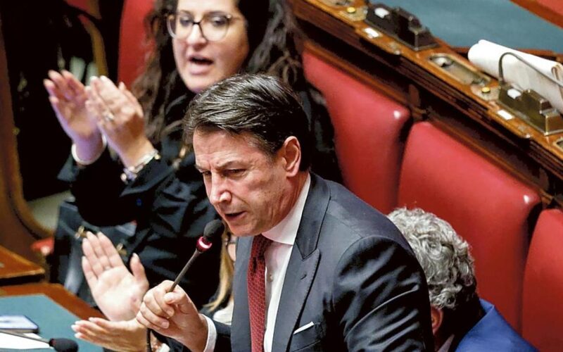 Scontro in Aula: Conte sfida il Governo con l’Appello alla Sospensione delle Armi ad Israele, Tajani Replica