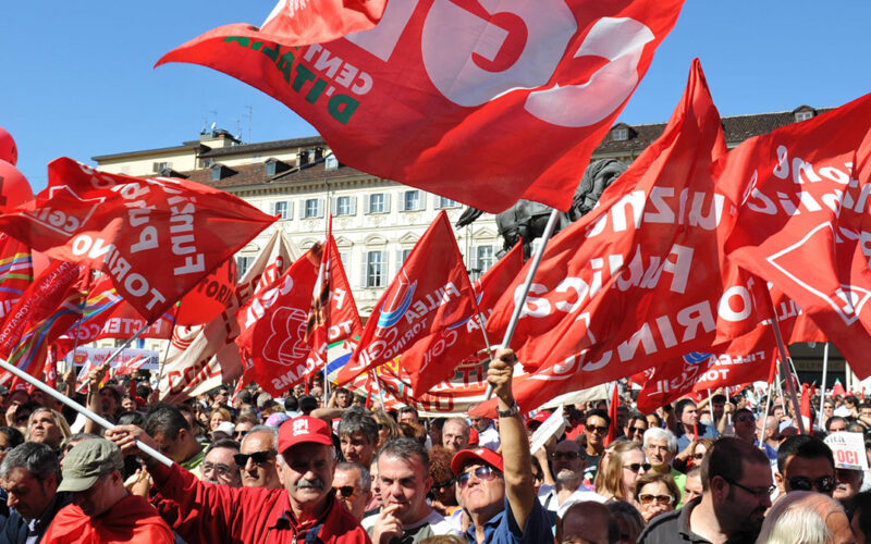 Cgil e Uil Proseguono con lo Sciopero Generale nonostante il Richiamo del Garante