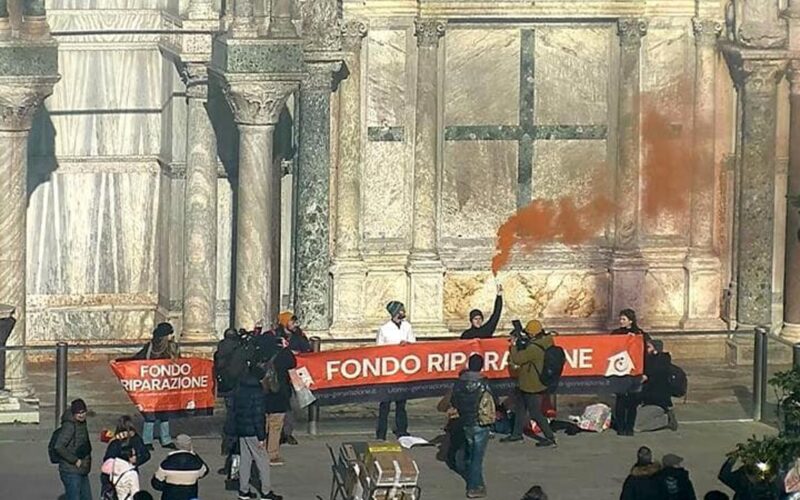 Vandalismo Inaccettabile a Venezia: Condanna Unanime per l’Imbrattamento della Storica Basilica di San Marco