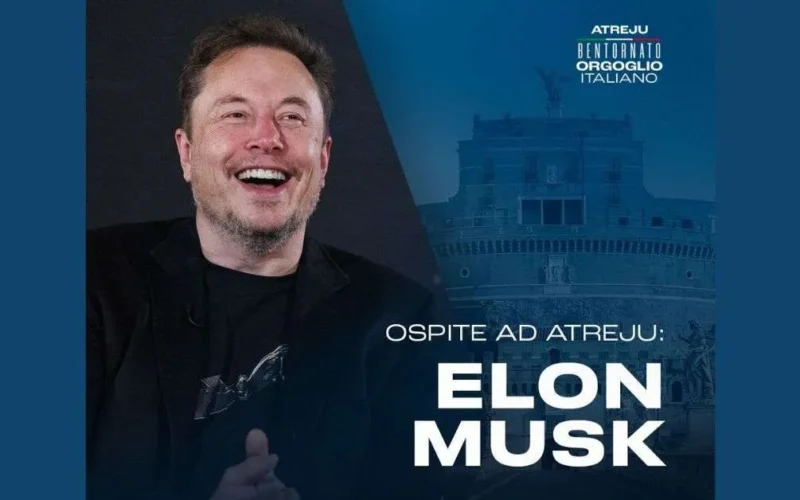 Elon Musk Conferma la Sua Partecipazione alla Festa di Atreju su Invito di Giorgia Meloni