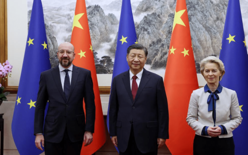 Xi Jinping Accoglie i Leader dell’UE per Geopolitica e Commercio