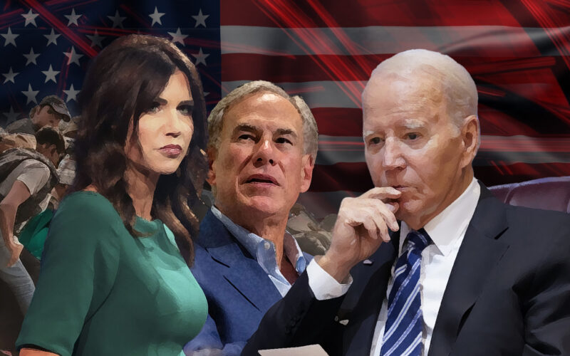 Governatori Repubblicani Sfidano Biden nella Battaglia per il Controllo del Confine USA-Messico