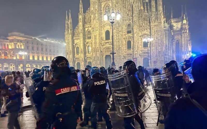 Capodanno a Milano: Tensione nel Quartiere San Siro