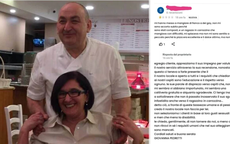 Critica Discriminatoria in Pizzeria di Sant’Angelo Lodigiano Scatena Reazioni: La Risposta Esemplare dei Gestori