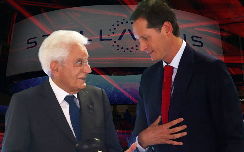 Roma: Il Presidente di Stellantis Elkann incontra Mattarella