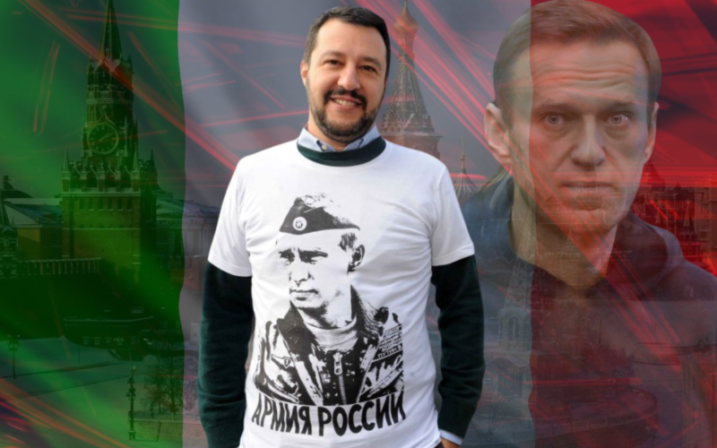 Vecchie Maglie, Vecchie Alleanze: Il Silenzio su Navalny e il Ricordo di Salvini in T-shirt di Putin