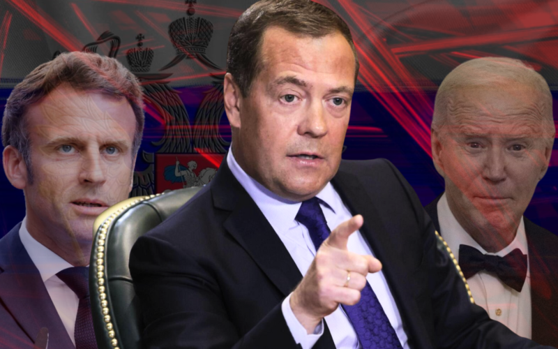 Medvedev Sferra Attacchi: Biden e Macron nel Mirino