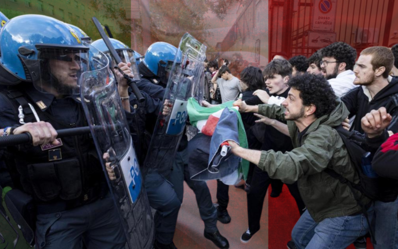 Scontri e Tensioni a Roma: Manifestazione Pro-Palestina Degenera nel Quartiere San Lorenzo