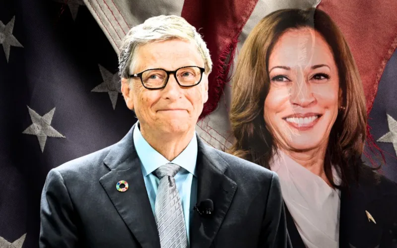 Bill Gates dona 50 milioni a Kamala Harris: una svolta elettorale inaspettata