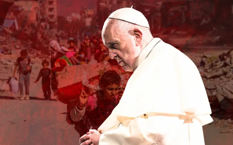 Papa Francesco parla di genocidio a Gaza, Israele replica con forza