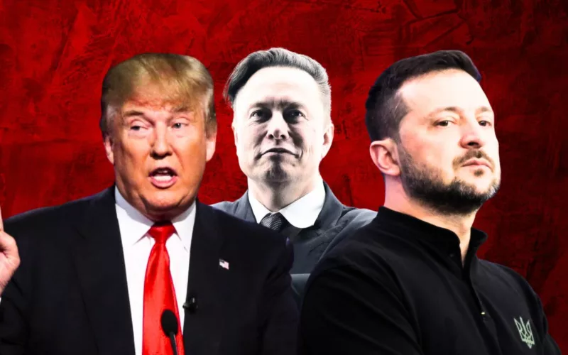 Trump, Zelensky e Musk: triangolo diplomatico per l’Ucraina