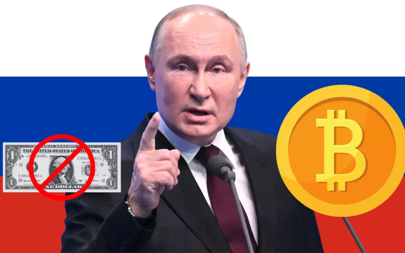 Bitcoin contro il dollaro: la sfida di Putin tra riserve congelate e criptovalute